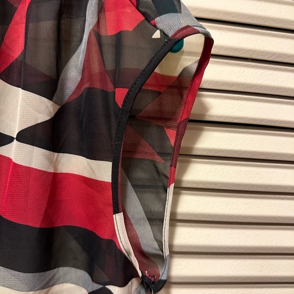 DONATED ❌Metaphor, Very Sheer Blouse, Sz MP - Picture 4 of 7